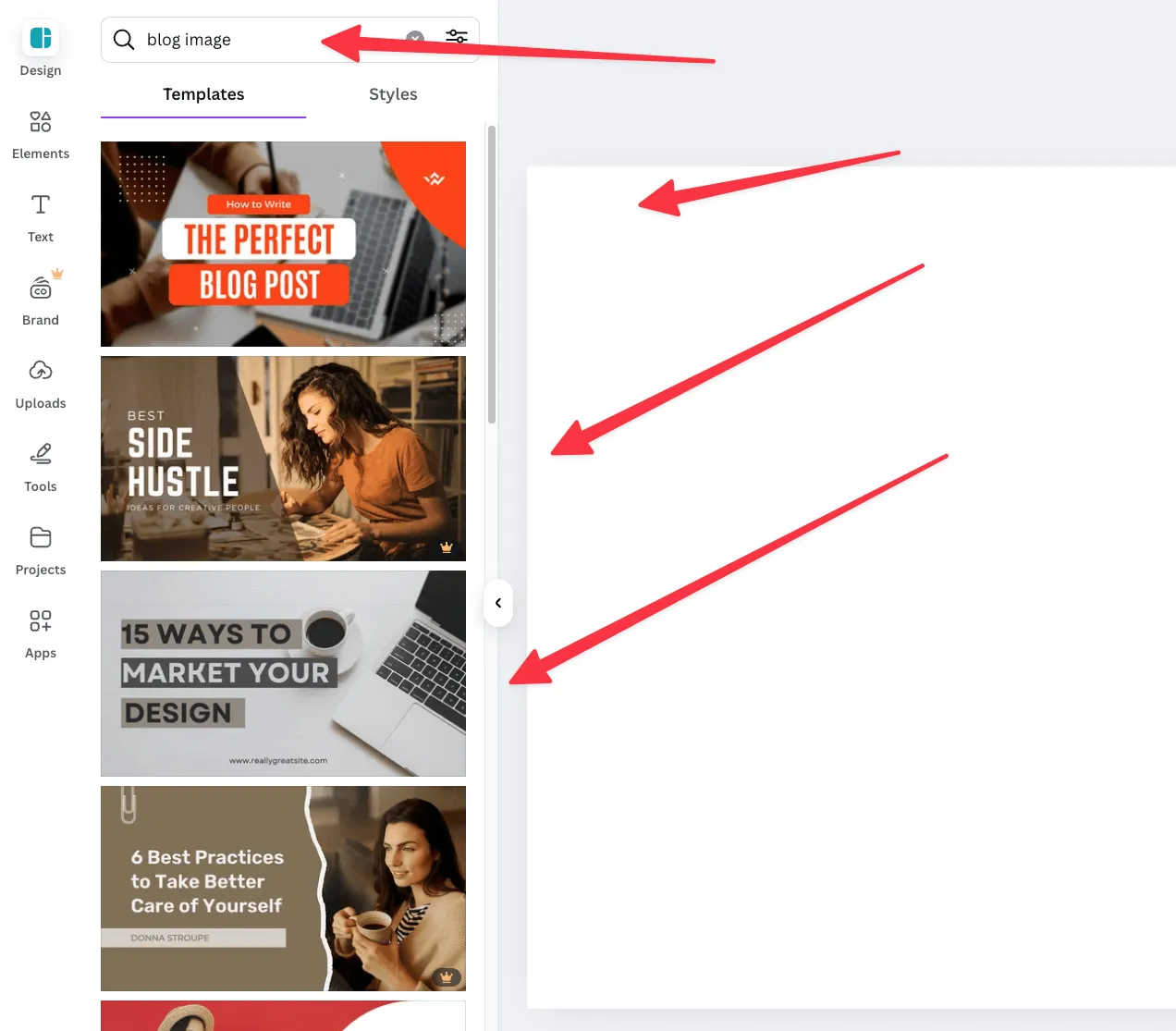 blog image templates